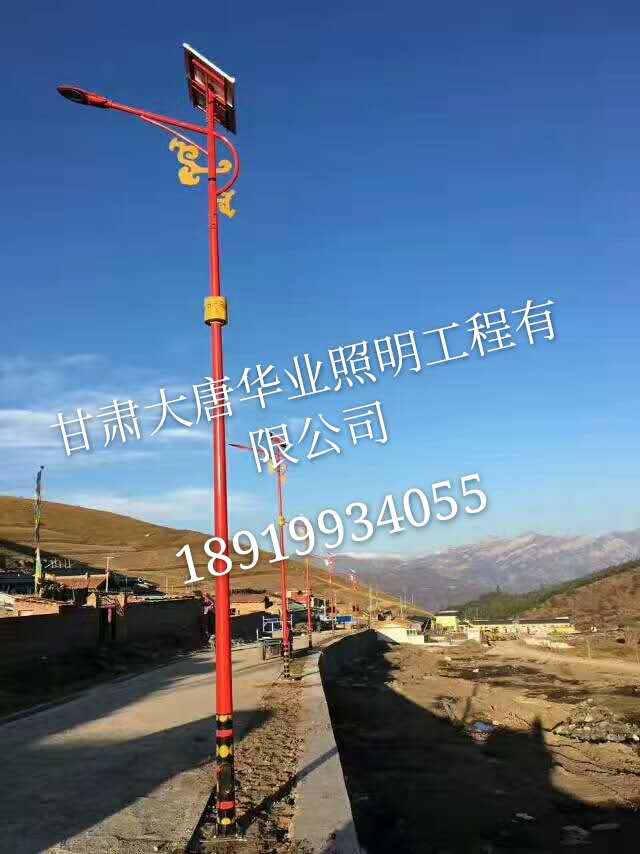 太阳能路灯案例―西藏某地